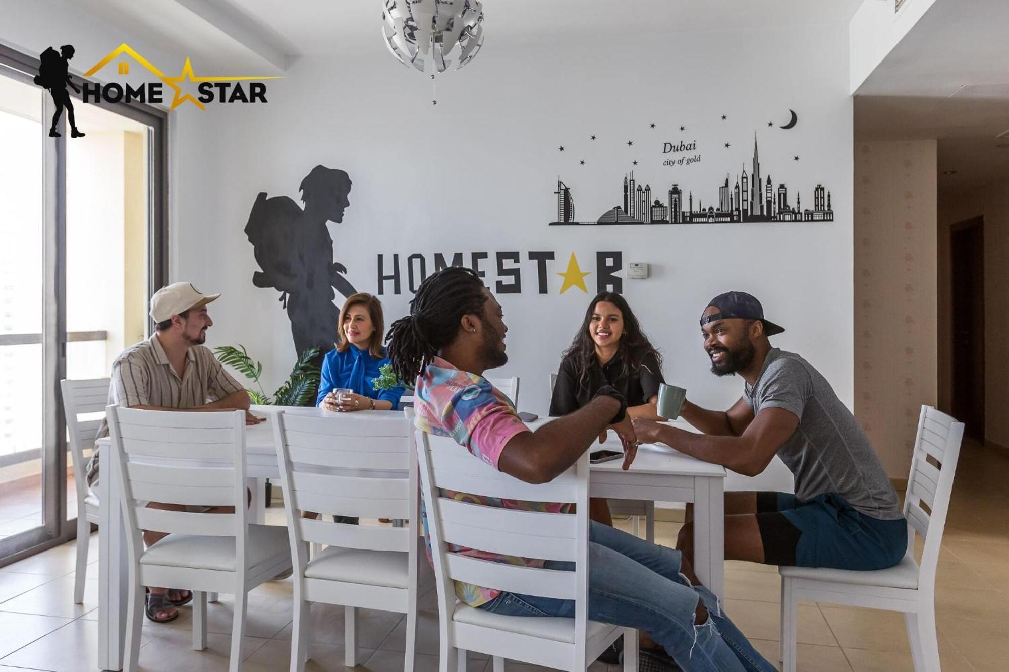 Homestar, Jumeirah Beach Hostel - Jbr - Pool, Beach, Metro Дубай Экстерьер фото
